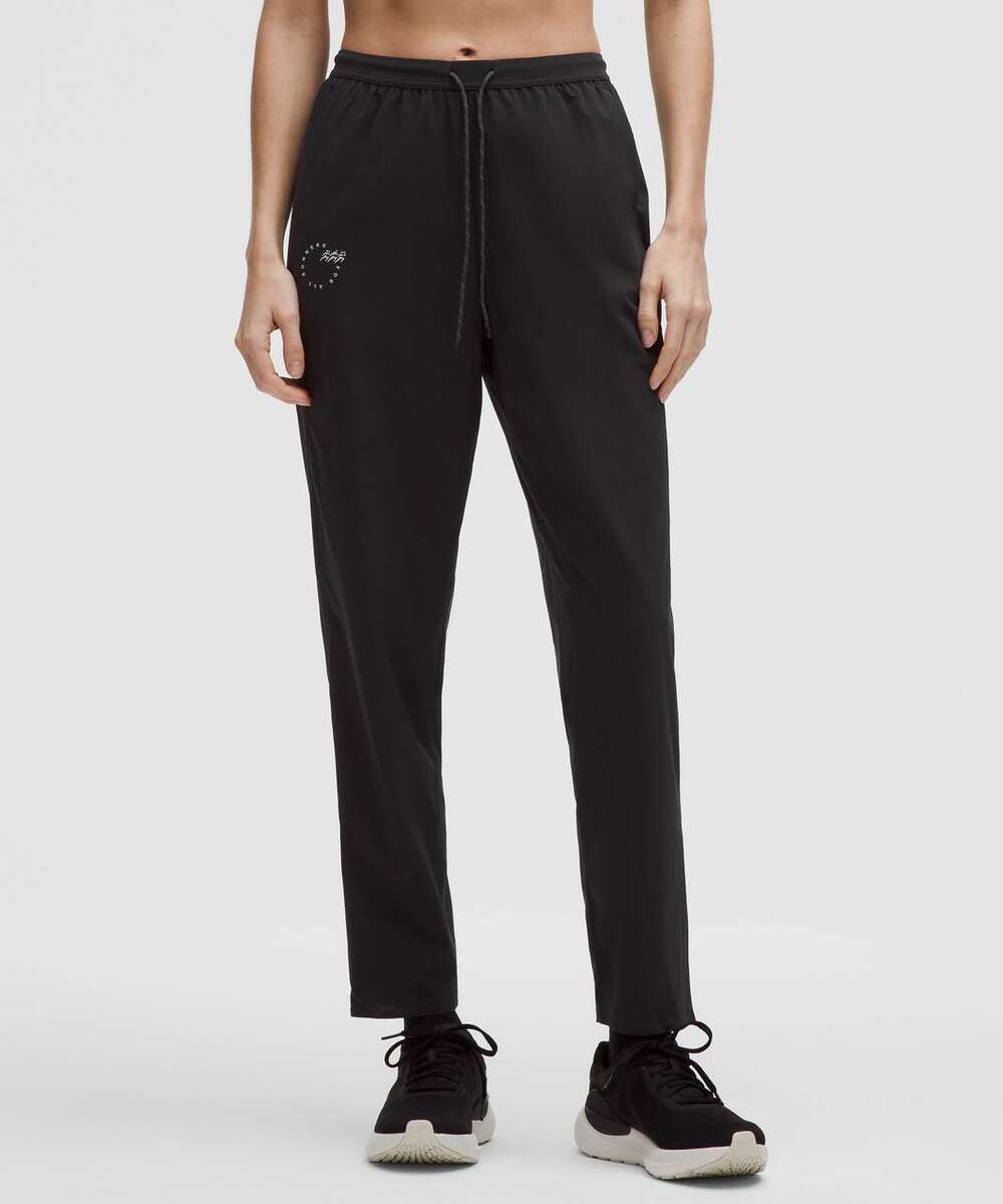 Lululemon Mile Maker Run Crew Graphic High-Rise Track Pant Size L
